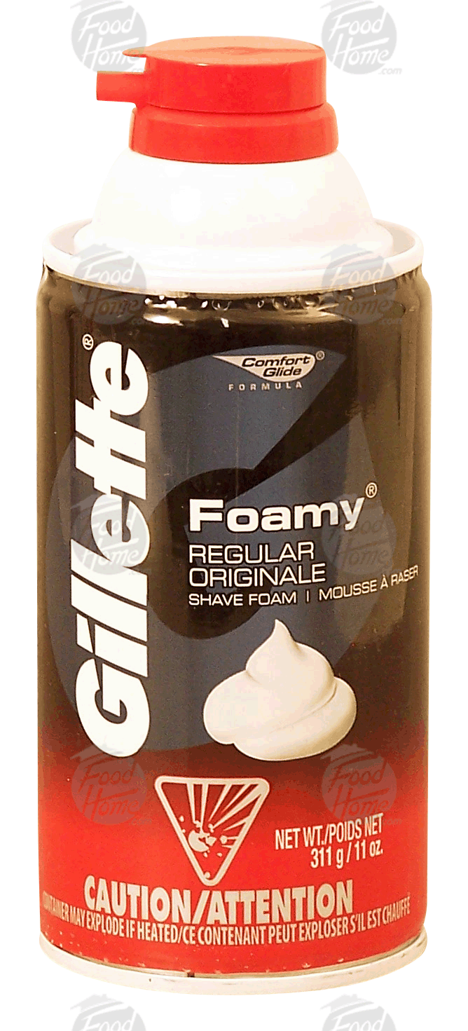 Gillette Foamy regular shaving cream Full-Size Picture